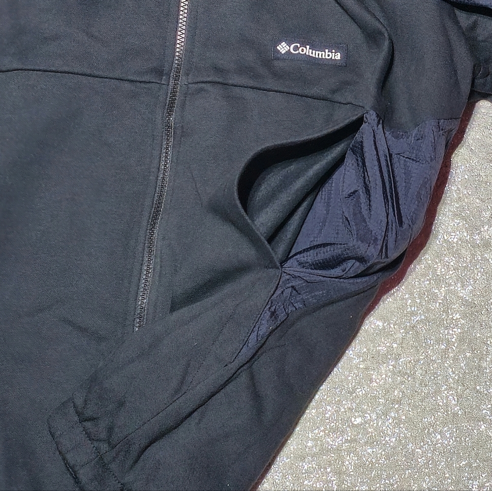 NWT Columbia Sportswear Men's Black Reversible Hybrid Jacket Size 2XL and S - Picture 4 of 10